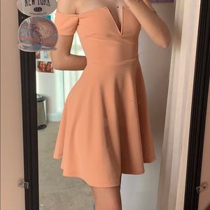 Lulu’s Peach Dress